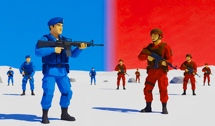 Война Красно - Синих солдатов