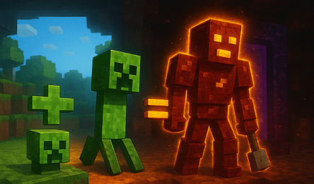 Mine mod: Merging mobs