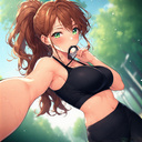 Аниме симулятор переписки: чат с соседкой