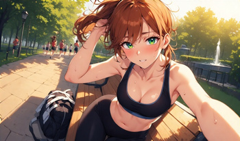 Аниме симулятор переписки: чат с соседкой