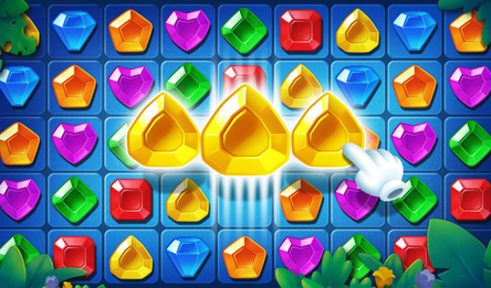 Легенды Сокровищ - Три в Ряд