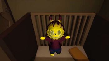 Labubu in Yellow - fnaf