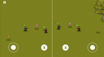 Схватка.Дуэль: 2d шутер для двоих