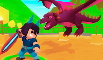 Battle of Knights: Robby and Dragons