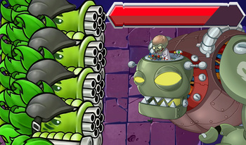 Destroy the zombies: PVZ!