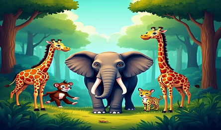 Угадай 50 животных и ответь на вопросы