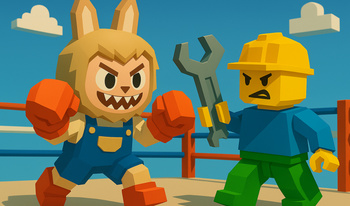 Лабубу Рэгдолл Битвы 3D