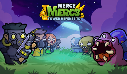 Merge Mercs: Tower Defense TD