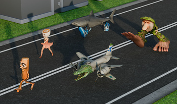 Брейнрот против скибиди: Раннер