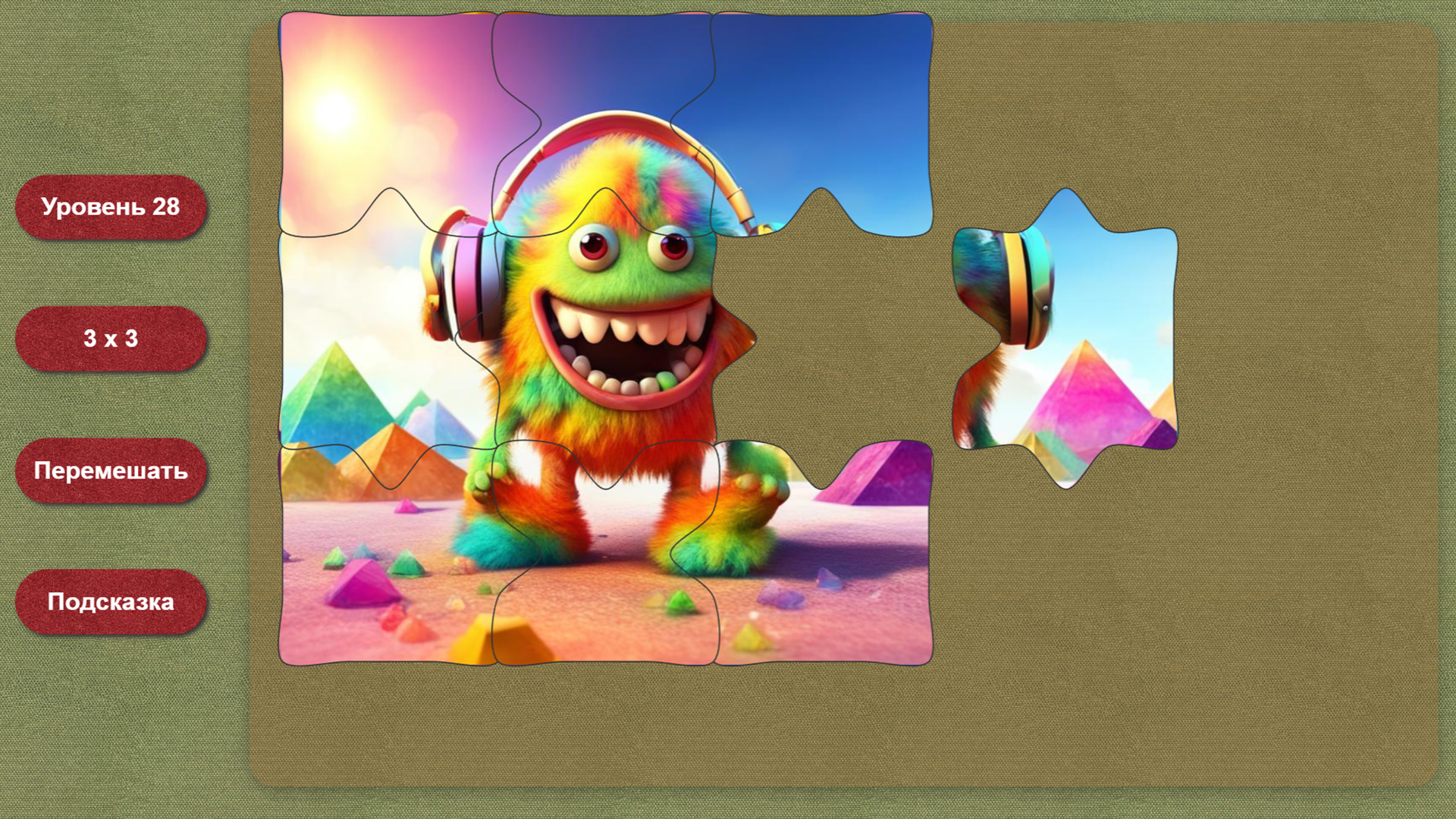 Паззлы с монстрами