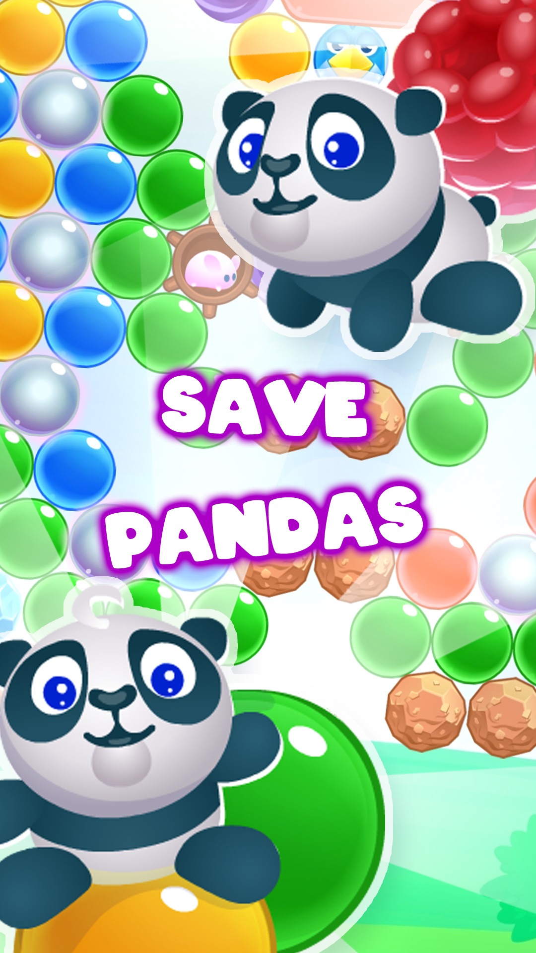 Papa Panda Bubble Shooter — play online for free on Yandex Games