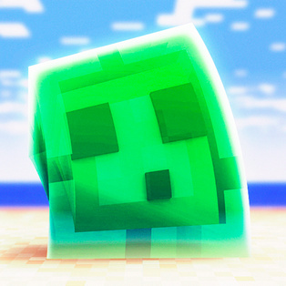 Minecraft. Jumping Slime