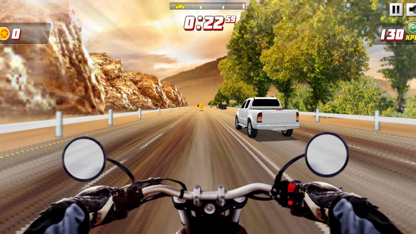 Moto Traffic Rider 🕹️ Jogue no CrazyGames