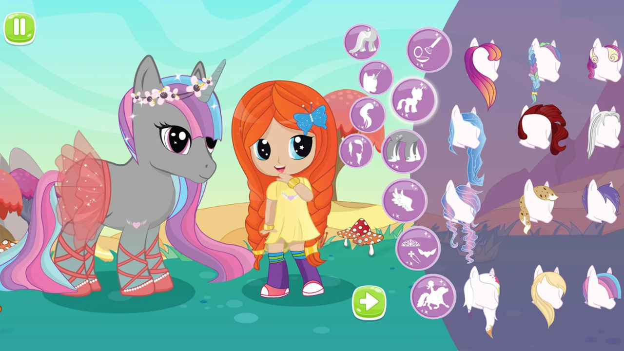 Pony Dress Up 2 — play online for free on Yandex Games