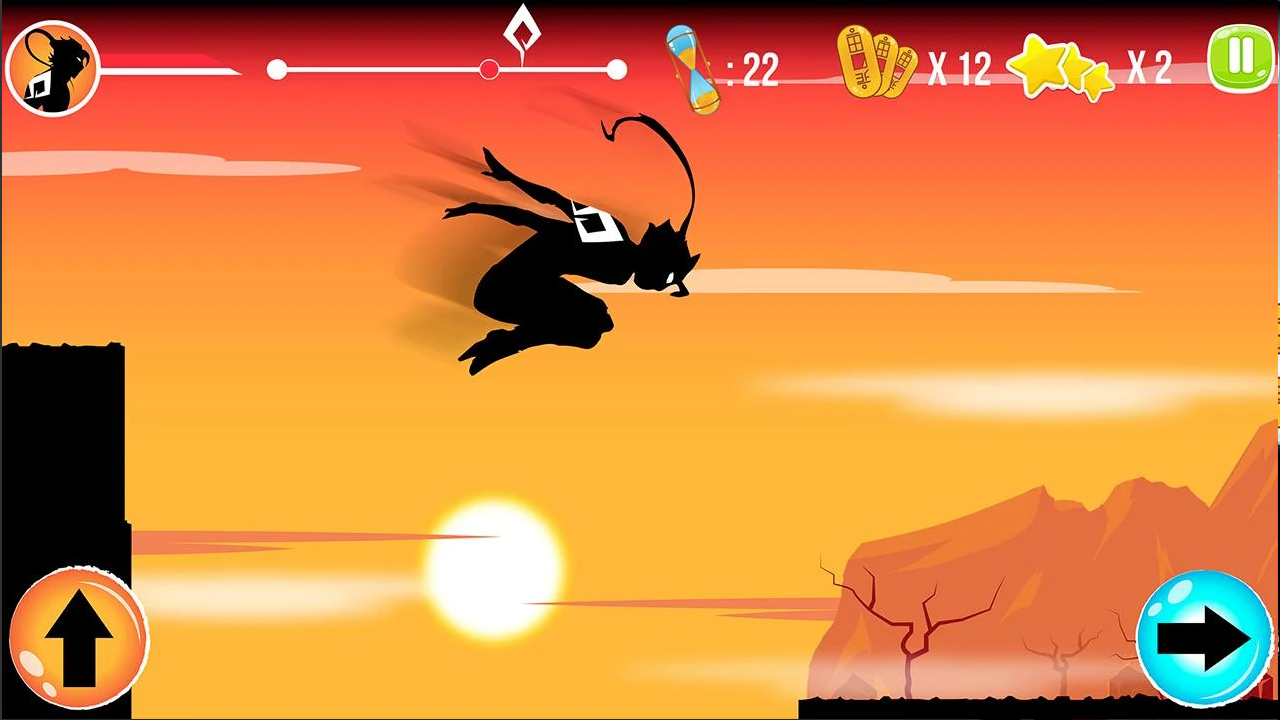 Ninja Runner Shadow Parkour — play online for free on Yandex Games