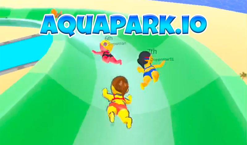 Aquapark.io — play online for free on Yandex Games