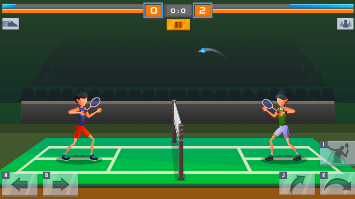 Badminton League — play online for free on Yandex Games