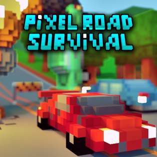 Pixel Road Survival