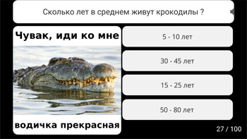 Тест на общие знания