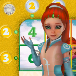 15 puzzle with Eva