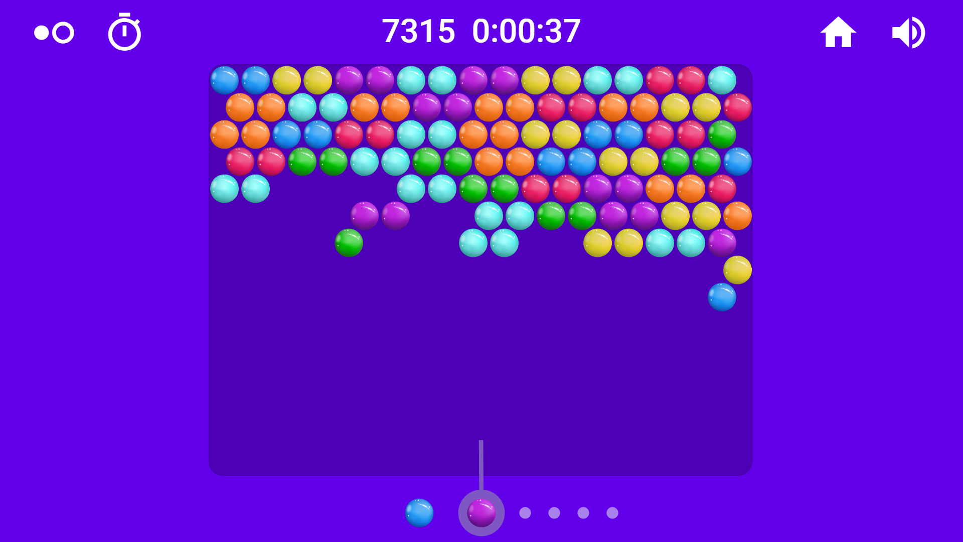 Bubble — play online for free on Yandex Games