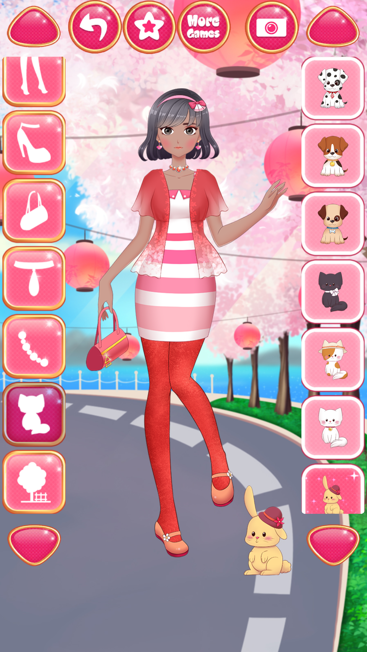 School Anime Dress Up — play online for free on Yandex Games