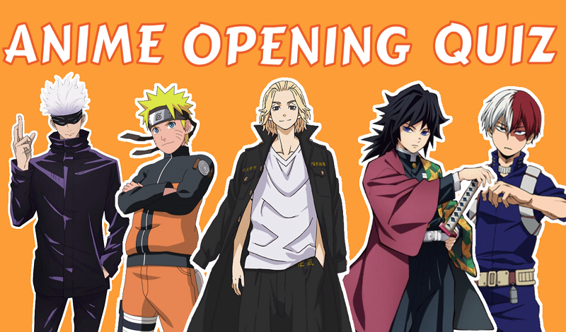 Anime Opening Quiz: Play Online For Free On Playhop