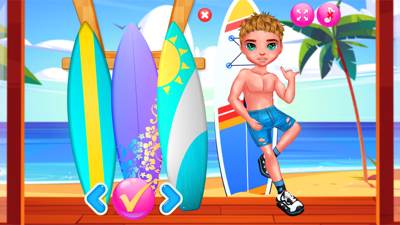 Beach Rainbow Season - Click Jogos