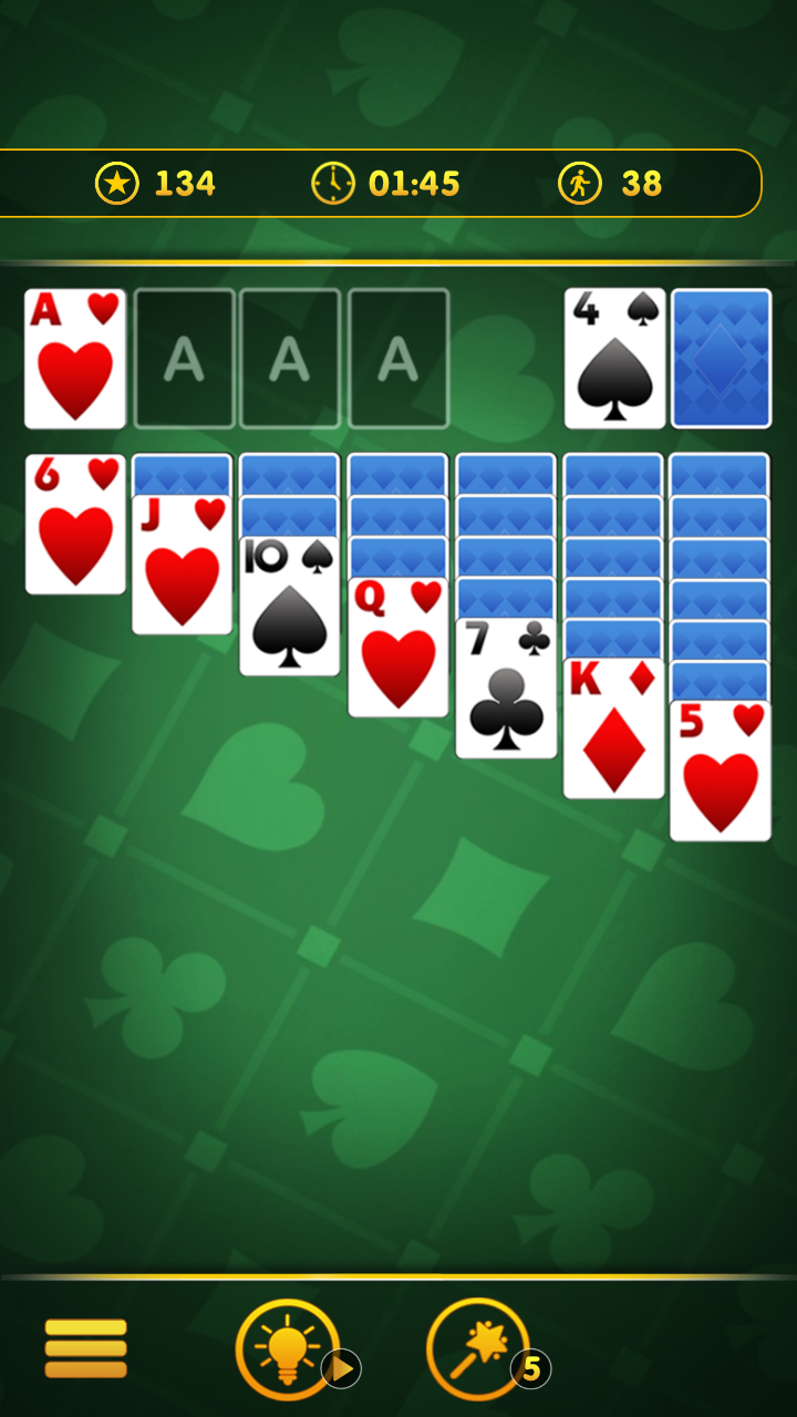 Classic Solitaire — play online for free on Yandex Games