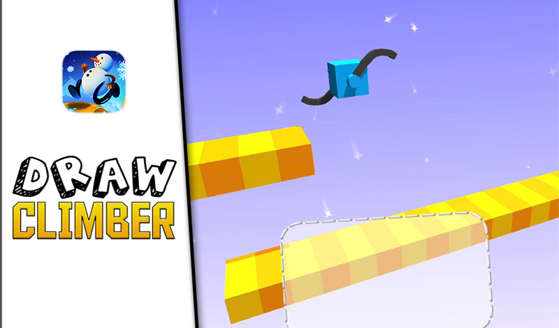 Draw Climber — play online for free on Yandex Games