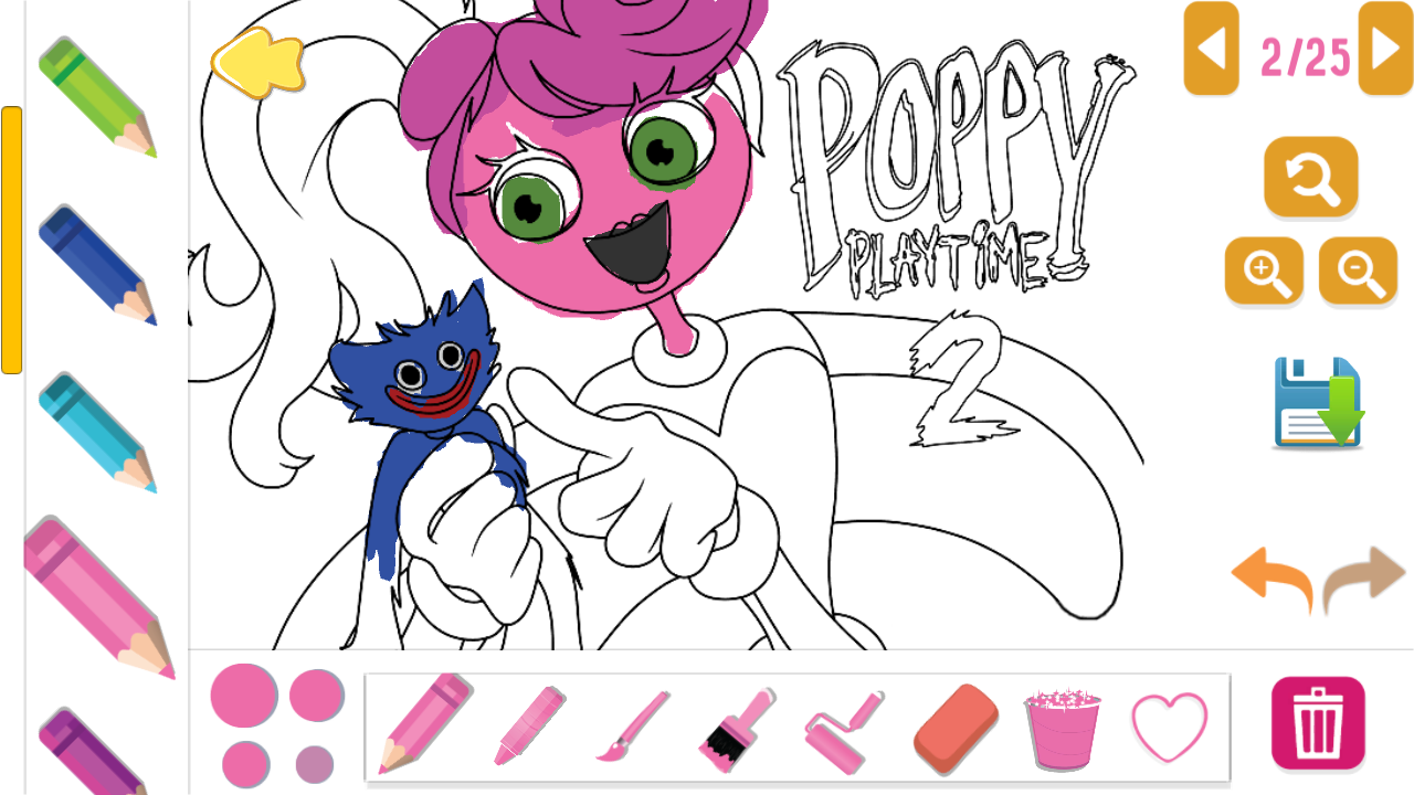 Baixe Colorir de Poppy Playtime no PC