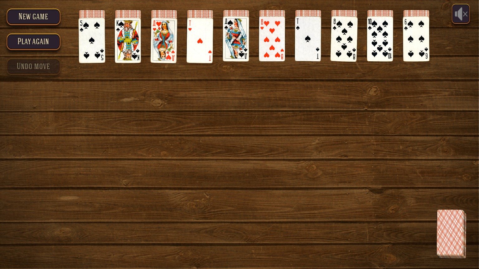 Spider Solitaire — play online for free on Yandex Games