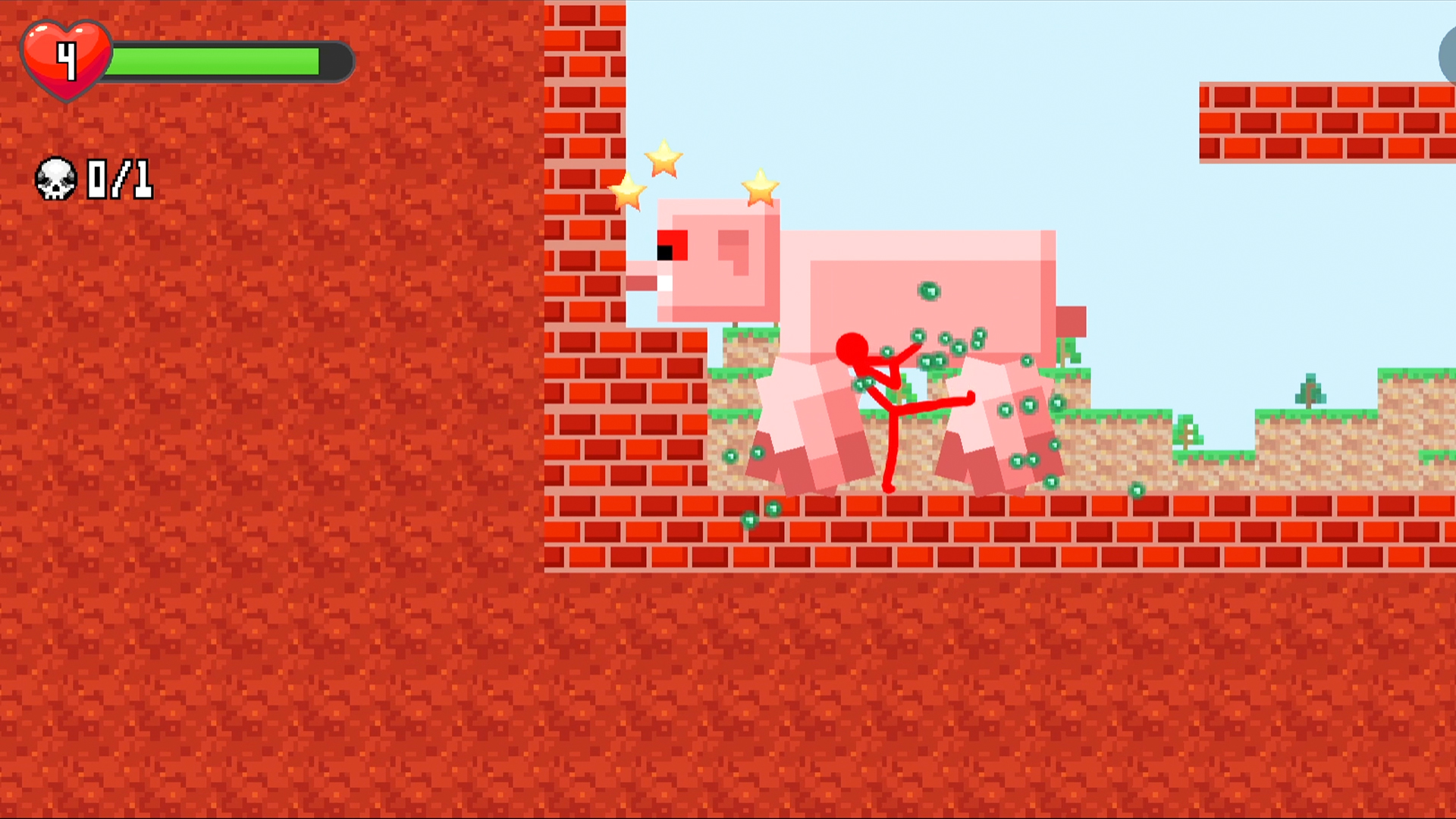 Download Red Stickman vs Monster School on PC (Emulator) - LDPlayer