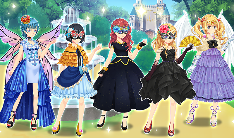 Anime Princess Dress Up — לשחק באינטרנט בחינם על Yandex Games