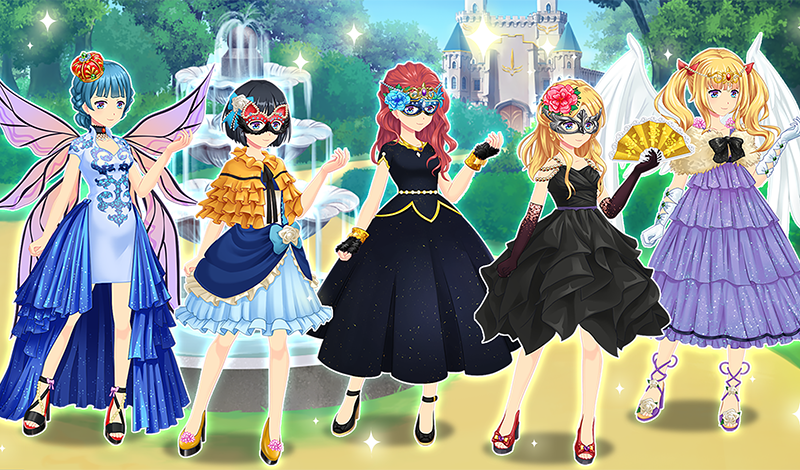 Anime top dress up