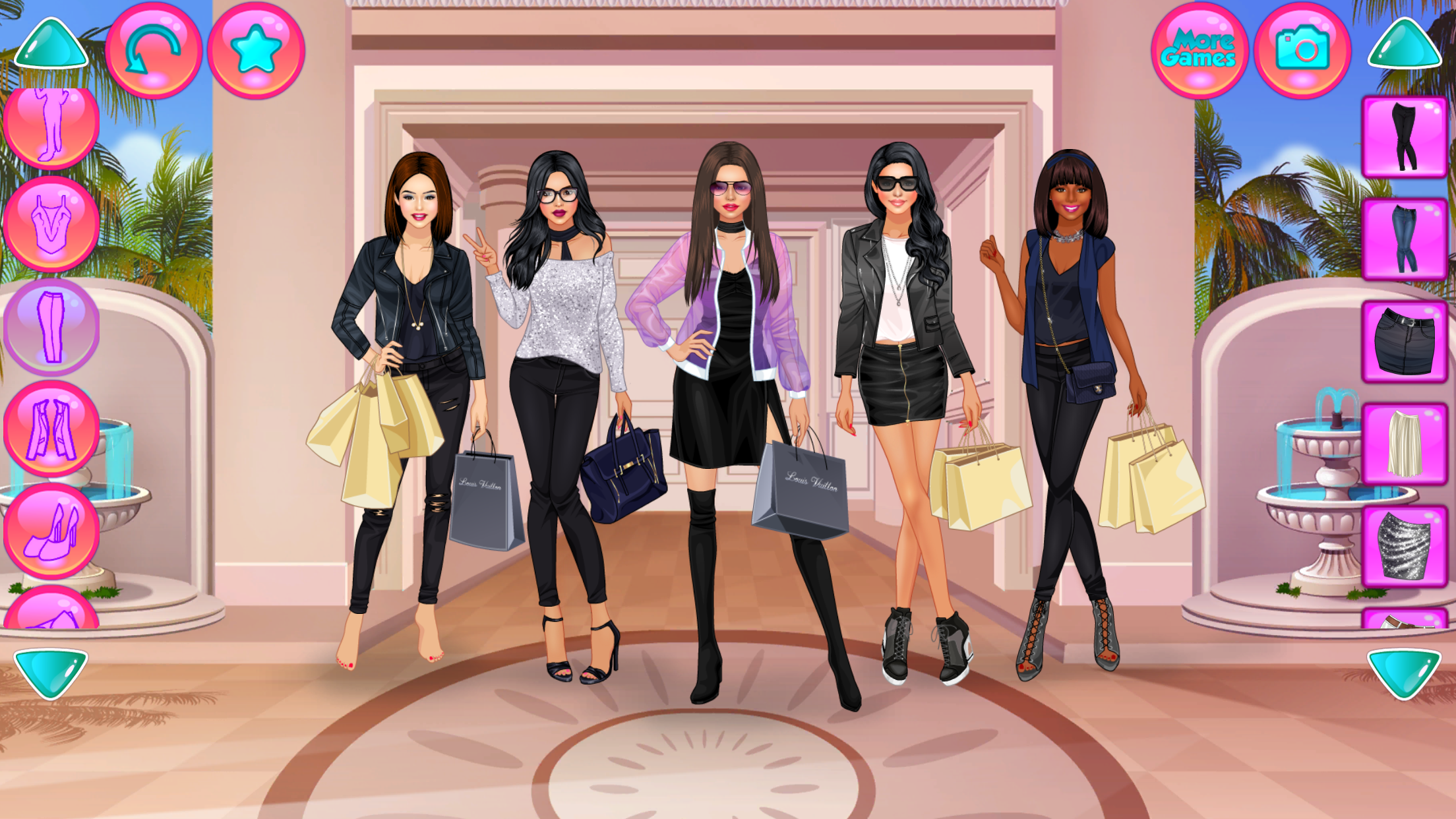 Model Dress Up for Girls — spela online gratis på Yandex Games