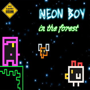 Neon Boy - in the forest