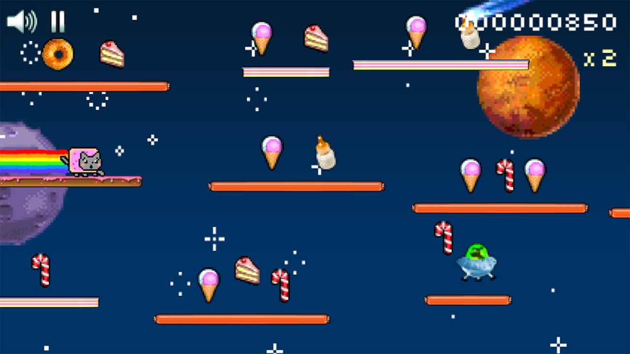 Cats in Space - Jogue Cats in Space Jogo Online