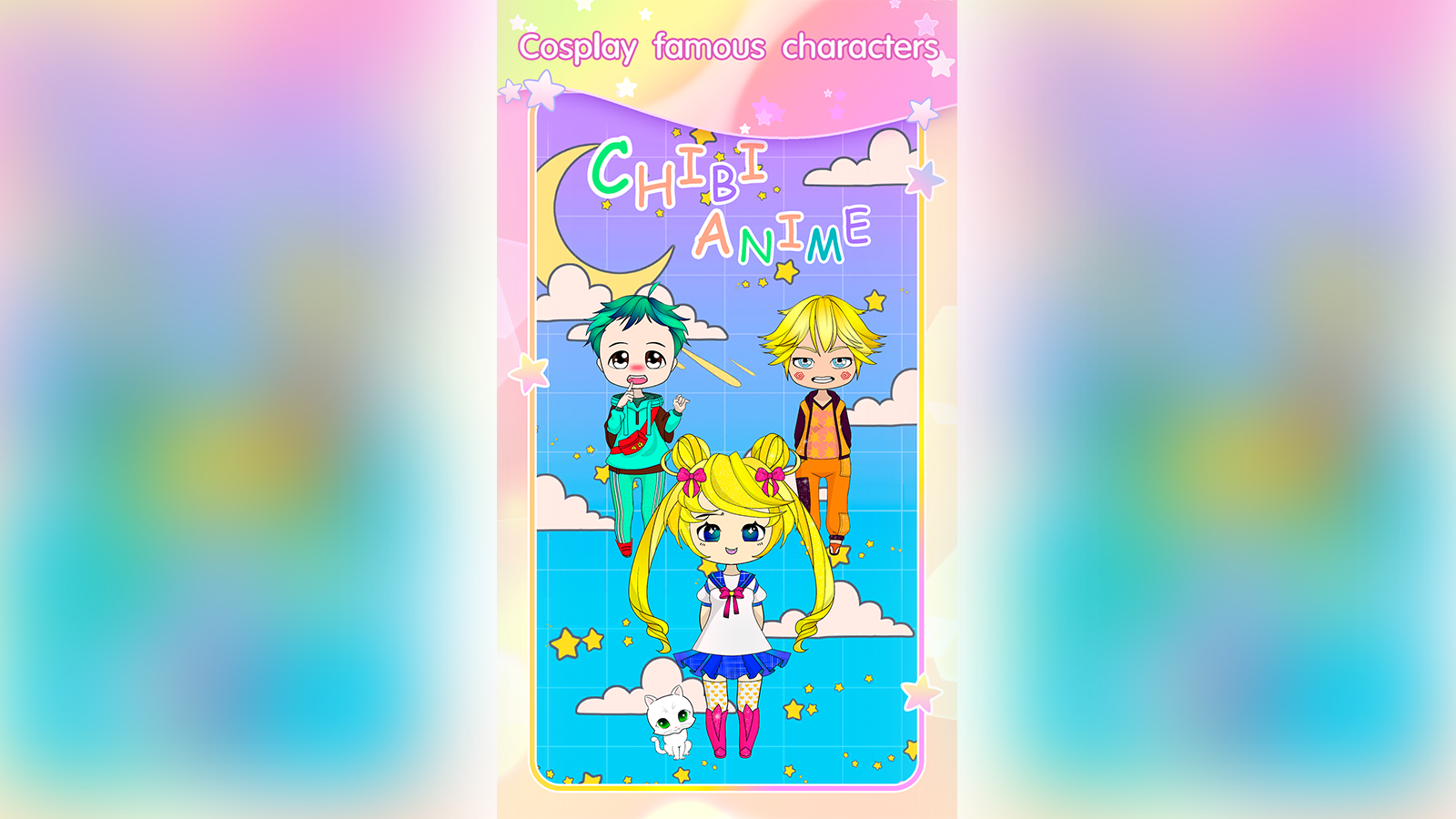 Chibi Dress Up & Coloring — play online for free on Yandex Games
