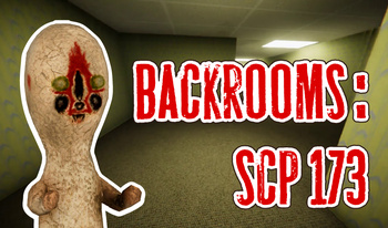 Backrooms: "SCP 173"