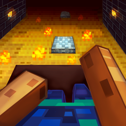 Parkour in the cave 3D