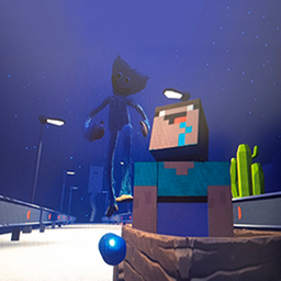 Huggy Huggy is chasing a noob