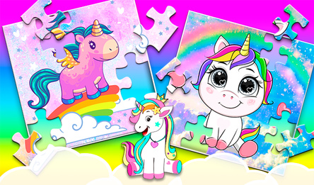 Пазлы Единороги