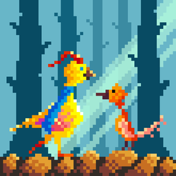 Runner in the forest