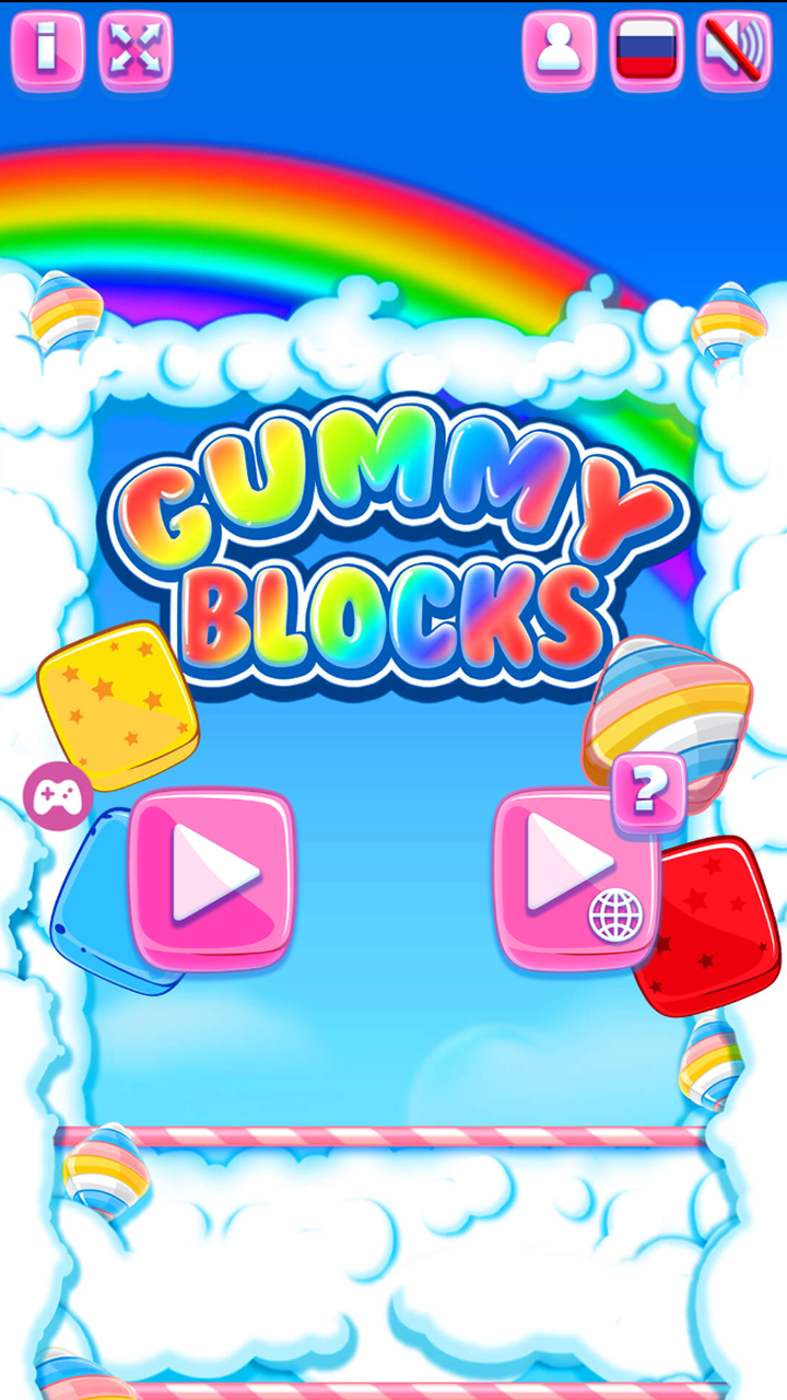 Gummy Blocks — play online for free on Yandex Games