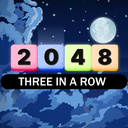 Three in a row 2048 — Playhop