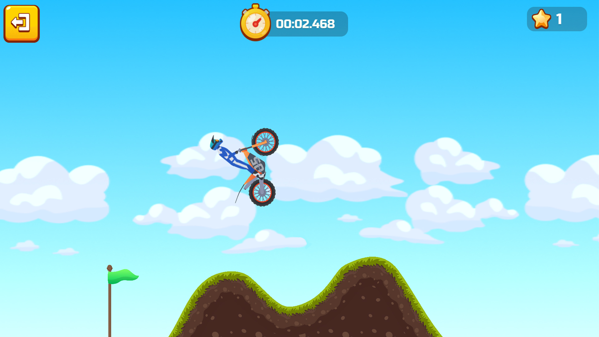 Hill Climb Moto - Click Jogos