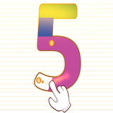 Draw the numbers with Russian voice