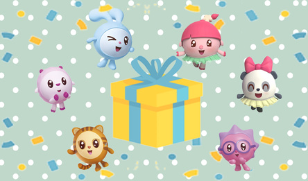 Малышарики в коробочке