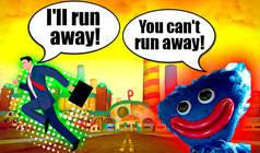 Huggy Hunter: Try to Escape!